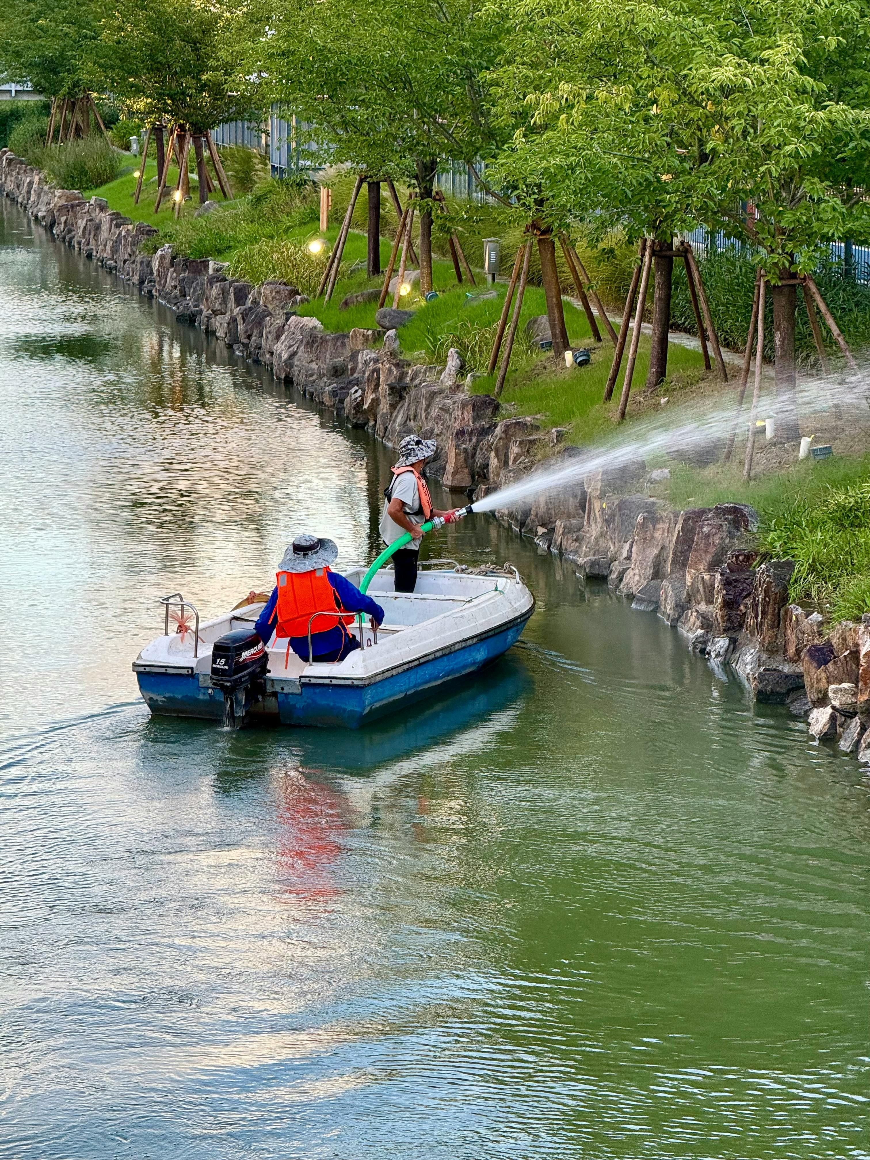 Aquatic herbicide treatment - Panhandle Pond and Lake Services